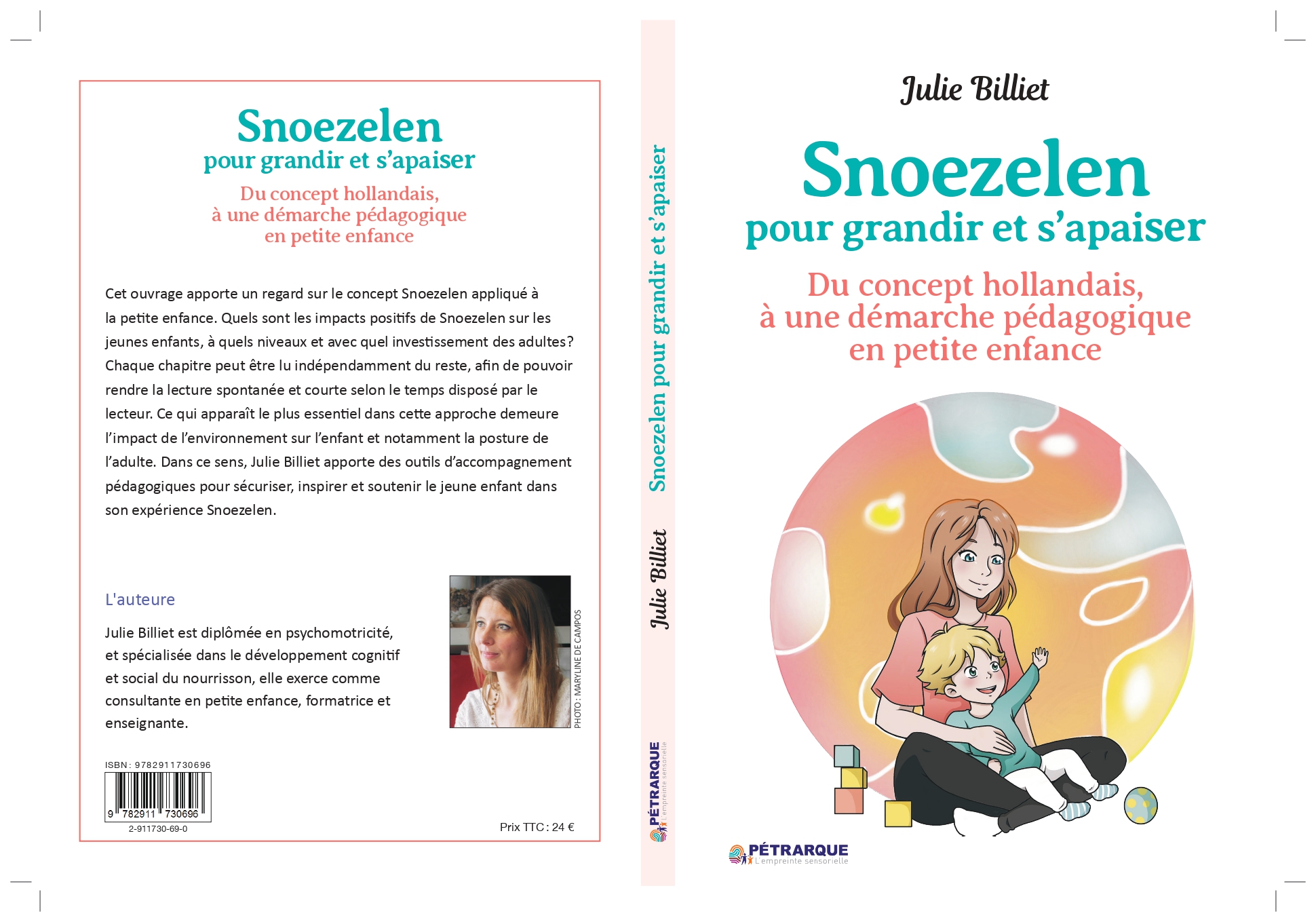 Couverture du livre Snoezelen petite enfance de Julie Billiet